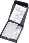 Picture of Certified Kit 1.5 ml for GC/GCMS, clear glass with label, wide open , with Shimadzu certificate