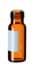 Immagine di 1.5 ml amber short thread vial with label, silanized