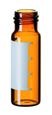Immagine di 4.0 ml amber screw neck vial with label