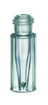 Picture of TPX Short Thread Vial with integrated 0.2 ml Glass Micro-Insert