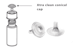 Picture of Xtra life clean conical cap, 4 mL (12 pcs)