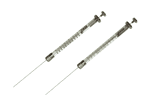 Picture of Syringe; 0.5 µl; removable needle; 70 mm needle length; side hole dome needle tip