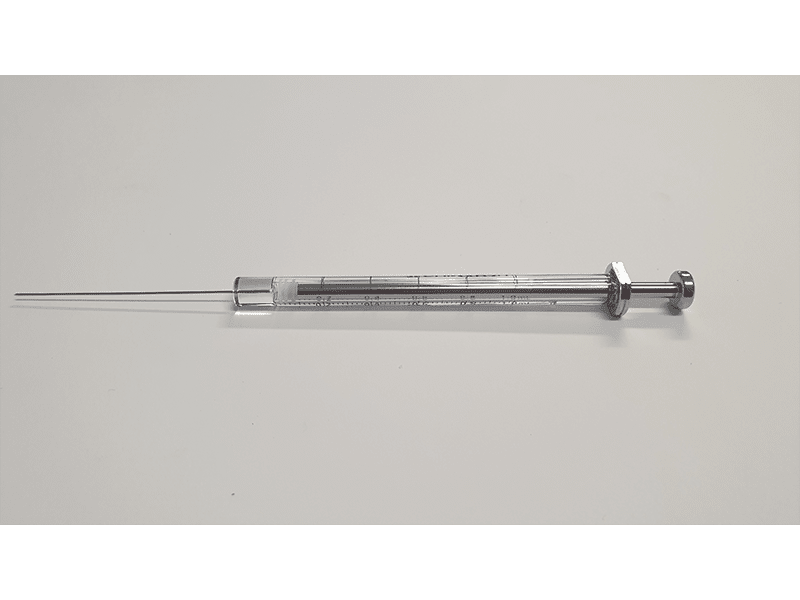 Immagine di HS Syringe; 1 ml; gas tight; fixed needle; 23G; 50mm needle length;side hole dome