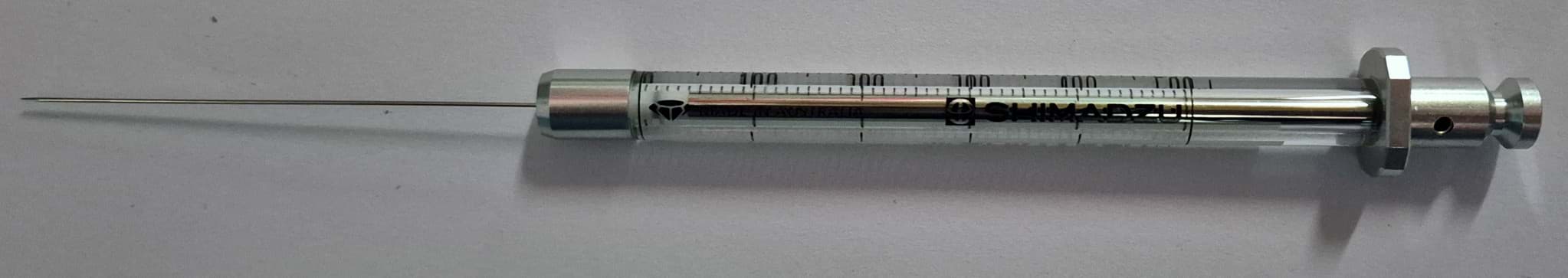 Immagine di Syringe; 500 µl; gas tight; fixed needle; 26G; 57mm needle length;cone tip