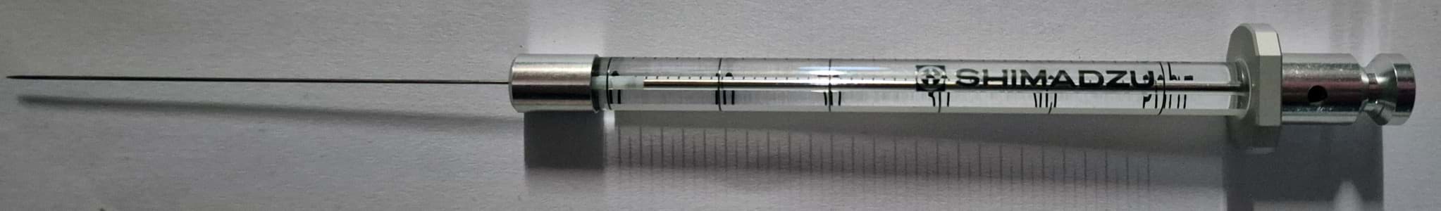 Immagine di Syringe; 50 µl; gas tight; fixed needle; 26G; 57 mm needle length;cone tip