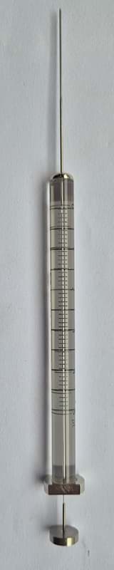 Immagine di Syringe; 5 µl;fixed needle;23-26G;42mm needle length;cone tip;Metal